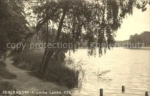 Zehlendorf Berlin Partie am See Krumme Lanke / Berlin /Berlin Stadtkreis