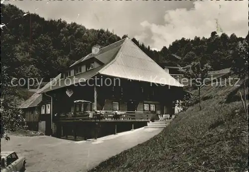 Michelruette Schoenau Schwarzwald Gasthaus zur schoenen Aussicht Kat. Schoenau im Schwarzwald