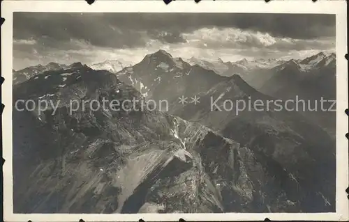 Serles Aussicht auf Habicht Stubaier Alpen Alpenpanorama