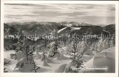 Seewiesen Buergeralpe Hochschwabaussicht Fernblick Alpenpanorama Kat. Turnau Steiermark