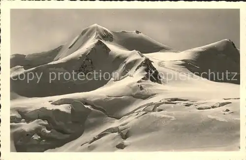 Wildspitze Nordgipfel Suedgipfel Gebirgspanorama Kat. Oesterreich