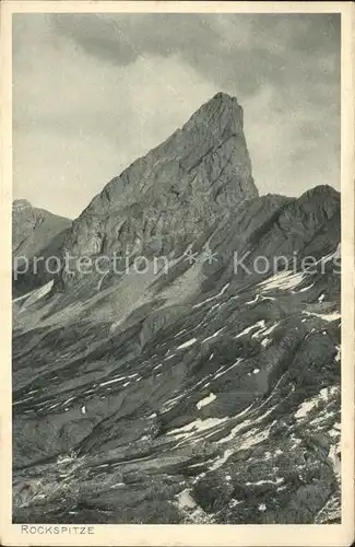 Rockspitze Gebirgspanorama Lechtaler Alpen