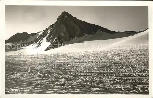 Scesaplana Gletscher Gebirgspanorama Kat. Oesterreich