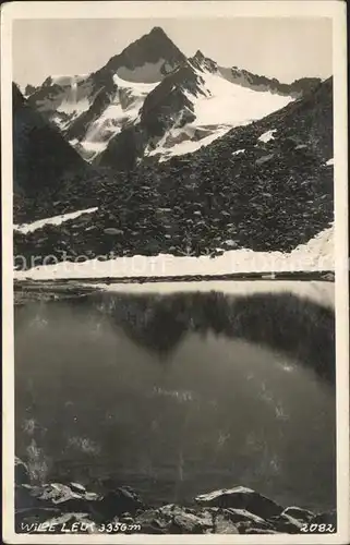 Wilde Eck Bergsee Gebirgspanorama