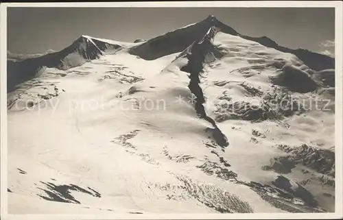 Grossvenediger Kleinvenediger Blick vom Keeskogel Gebirgspanorama Kat. Oesterreich