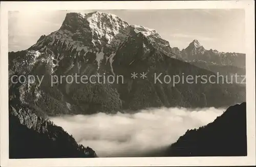 Gstatterboden Grosser und Kleiner Buchstein Blick vom Haindlkar Gebirgspanorama Ennstaler Alpen Kat. Weng Gesaeuse