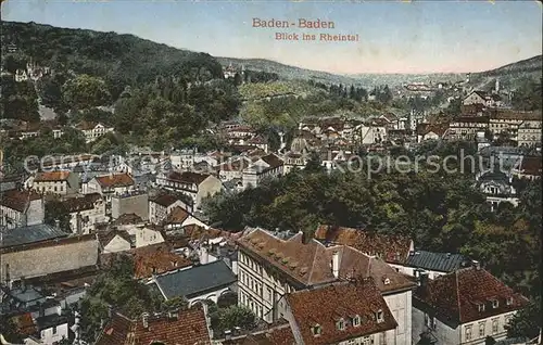 Baden Baden Rheintal Stempel Baden Badener Rennen  Kat. Baden Baden