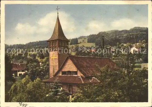 Egg ZH Wallfahrtskirche St. Antonius von Padua Kat. Egg