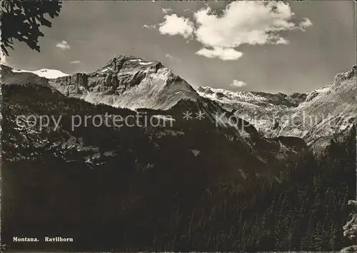 Montana VS Alpenpanorama mit Ravilhorn Kat. Montana