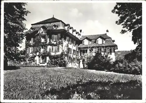 Stalden Konolfingen BE Schloss Huenigen Christliches Ferienheim Kat. Konolfingen