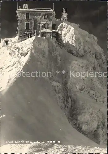 Saentis AR Observatorium Appenzeller Alpen Kat. Saentis