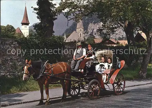 Interlaken BE Kutschenfahrt Kat. Interlaken