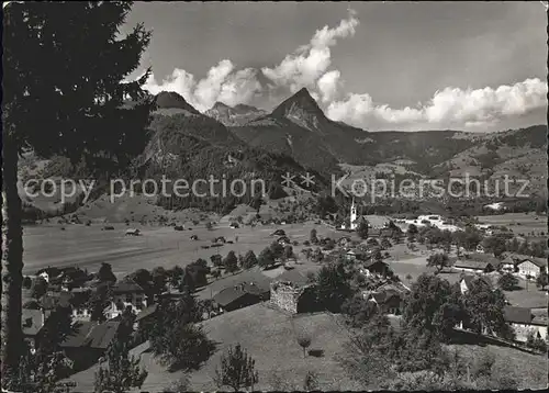 Rudenz Panorama mit Giswilerstock / Giswil /Bz. Obwalden