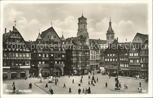 Stuttgart Marktplatz Kat. Stuttgart