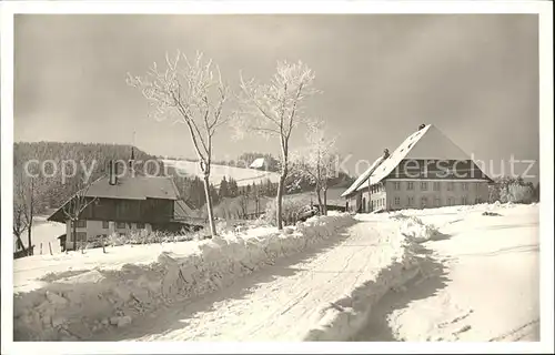 Kalte Herberge Ernst Winterhalder Wirtshaus Kat. Furtwangen im Schwarzwald