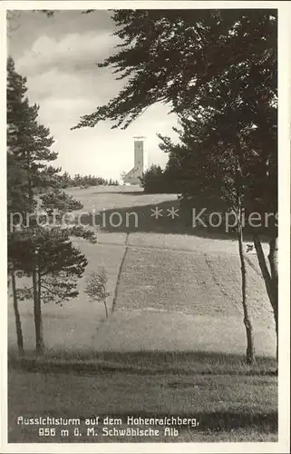 Raichberg Onstmettingen Aussichtsturm  Kat. Albstadt