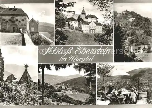 Schloss Eberstein Teilansichten Kat. Gernsbach