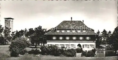 Raichberg Onstmettingen Naegelhaus Aussichtsturm Wanderheim Kat. Albstadt