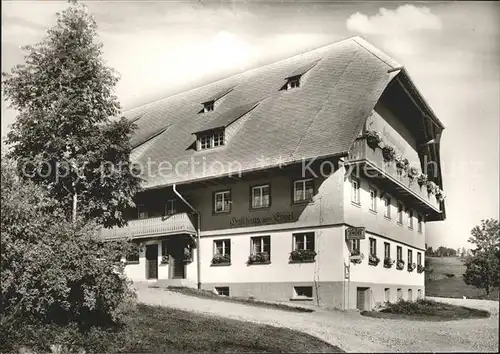 Alpersbach Gasthaus Pesion zum Engel Kat. Hinterzarten