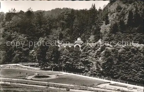 Bad Berneck Kolonnaden Kuranlagen Kat. Bad Berneck Fichtelgebirge