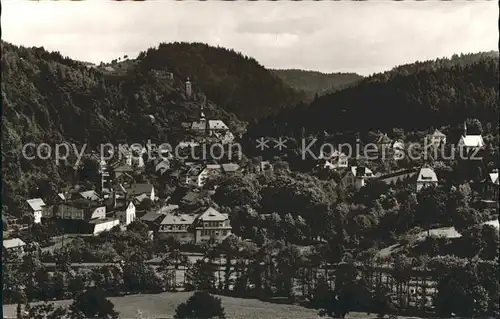 Bad Berneck Blick Galgenberg Kat. Bad Berneck Fichtelgebirge