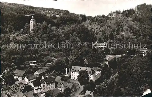 Bad Berneck Ortsansicht Kat. Bad Berneck Fichtelgebirge