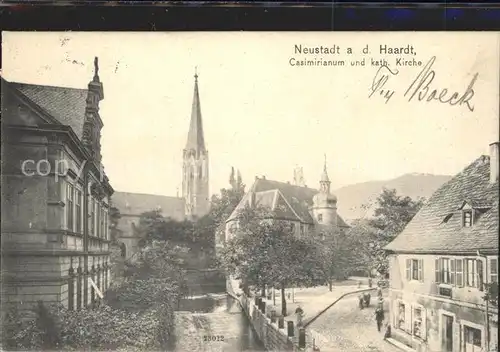 Neustadt Haardt Casimirianum Kath. Kirche Kat. Neustadt an der Weinstr.