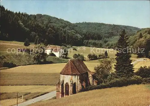 Tennenbach Ehemaliges Kloster  Kat. Emmendingen