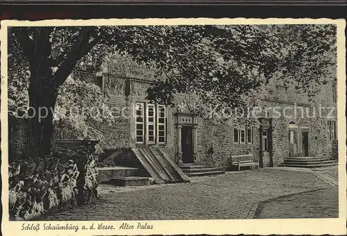 Schaumburg Rinteln Schloss Alter Palas Kat. Rinteln