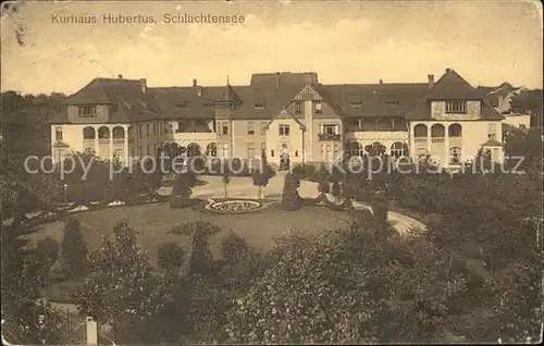 Schlachtensee Kurhaus Hubertus Kat. Berlin