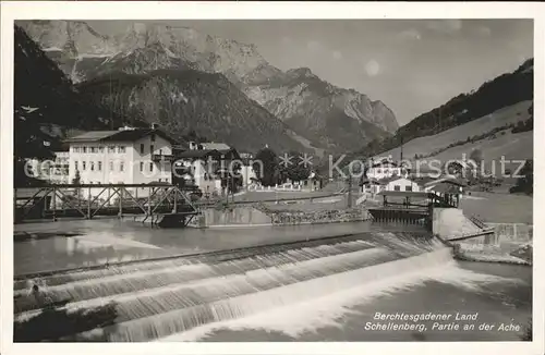 Schellenberg Berchtesgaden Partie an der Ache