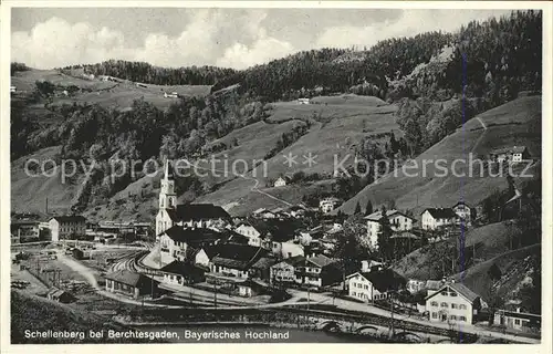 Schellenberg Berchtesgaden Totalansicht Kirche