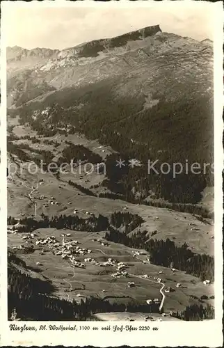 Riezlern Kleinwalsertal Vorarlberg mit Gross Ifen Kat. Mittelberg