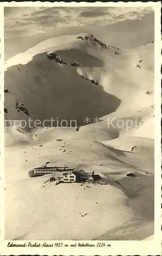 Nebelhorn Edmund Probst Haus Kat. Oberstdorf