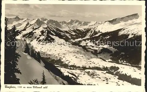 Riezlern Kleinwalsertal Vorarlberg Panorama Kat. Mittelberg