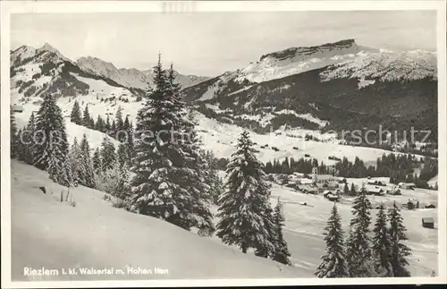 Riezlern Kleinwalsertal Vorarlberg mit Hoch Ifen Kat. Mittelberg