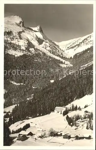 Riezlern Kleinwalsertal Vorarlberg Schwende Haus Kessler Kat. Mittelberg