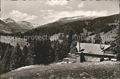 Riezlern Kleinwalsertal Vorarlberg Kuranstalt Dr Backer Kat. Mittelberg