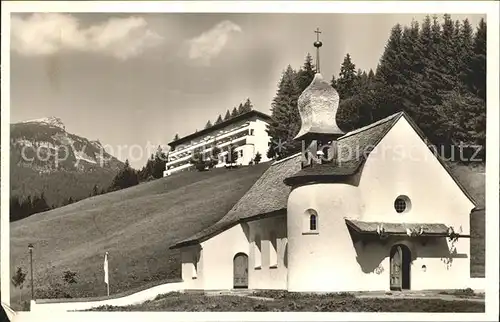 Riezlern Kleinwalsertal Vorarlberg Fatima Dank Kapelle Kat. Mittelberg