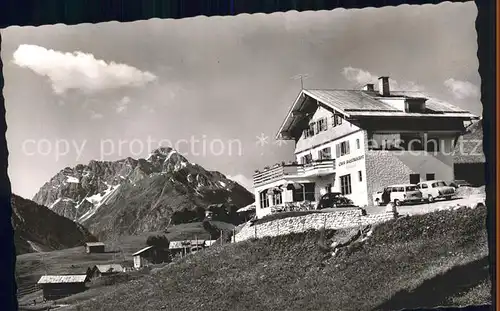 Riezlern Kleinwalsertal Vorarlberg Terrassen Erlebach Widderstein Kat. Mittelberg