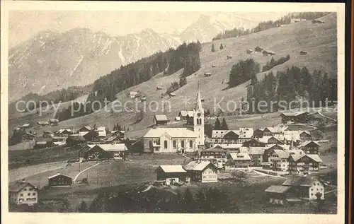 Walsertal Kleinwalsertal Nebelhorn Kat. Oesterreich