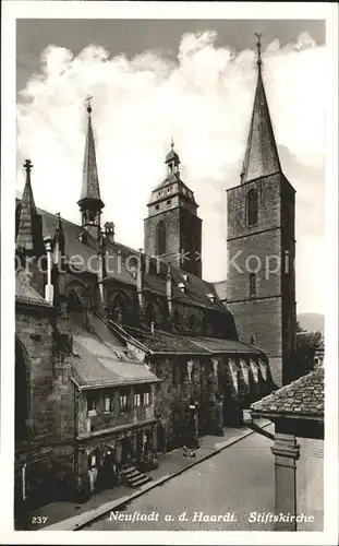 Neustadt Haardt Stiftskirche Kat. Neustadt an der Weinstr.