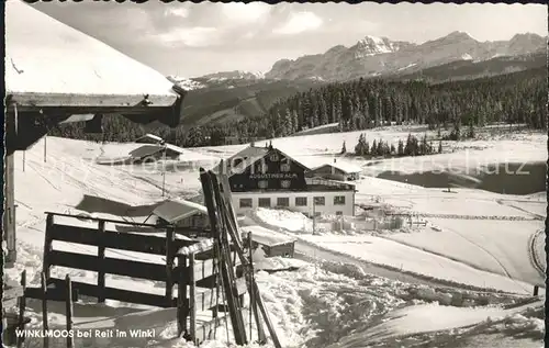 Winklmoos Winkelmoos Augustiner Alm Ski / Reit im Winkl /Traunstein LKR