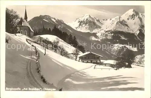 Chiemgau Bergkapelle Am Steichen Kat. Chiemsee