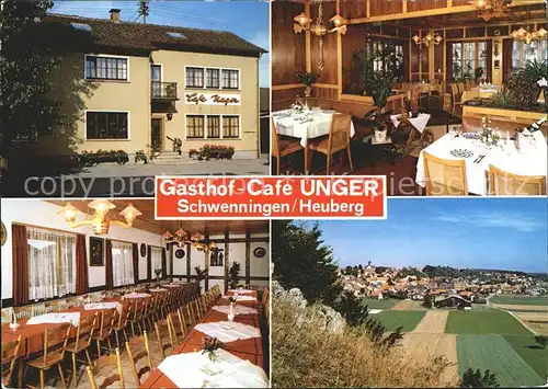 Schwenningen Neckar Totalansicht Gasthof Cafe Unger Details / Villingen-Schwenningen /Schwarzwald-Baar-Kreis LKR