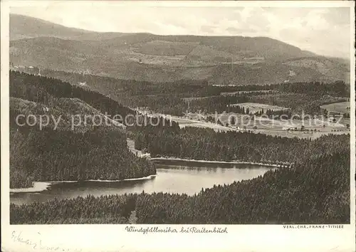 Raitenbuch Lenzkirch Windgfaellweiher Kat. Lenzkirch