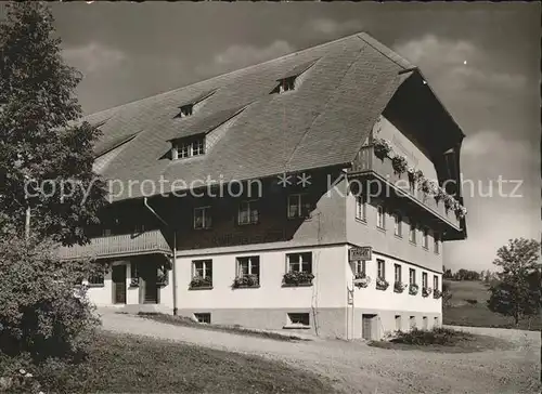 Alpersbach Gasthaus Pension zum Engel Kat. Hinterzarten