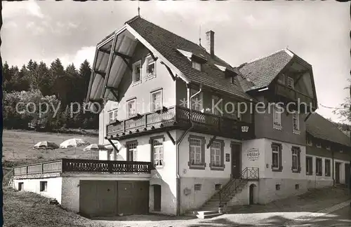 Alpersbach Gasthaus Pension zur Esche Kat. Hinterzarten