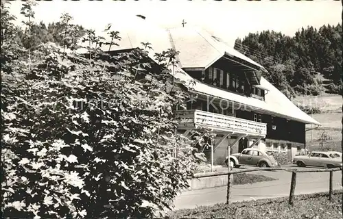 Oberibach St Blasien Gasthof Pension Kranz Kat. Ibach