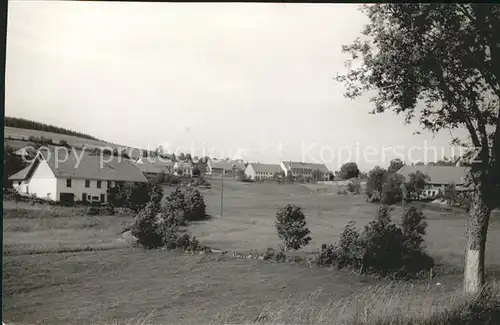 Oberibach St Blasien Landschaft Baeume Haeuser Kat. Ibach